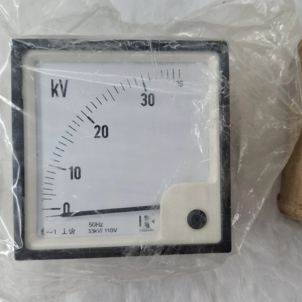 Rishabh M-895/1 Analog AC Voltmeter 0-36kV Moving Iron Panel Meter 33kV/110V50Hz